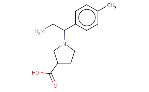 1-(2-AMINO-1-P-TOLYL-ETHYL)-PYRROLIDINE-3-CARBOXYLIC ACID